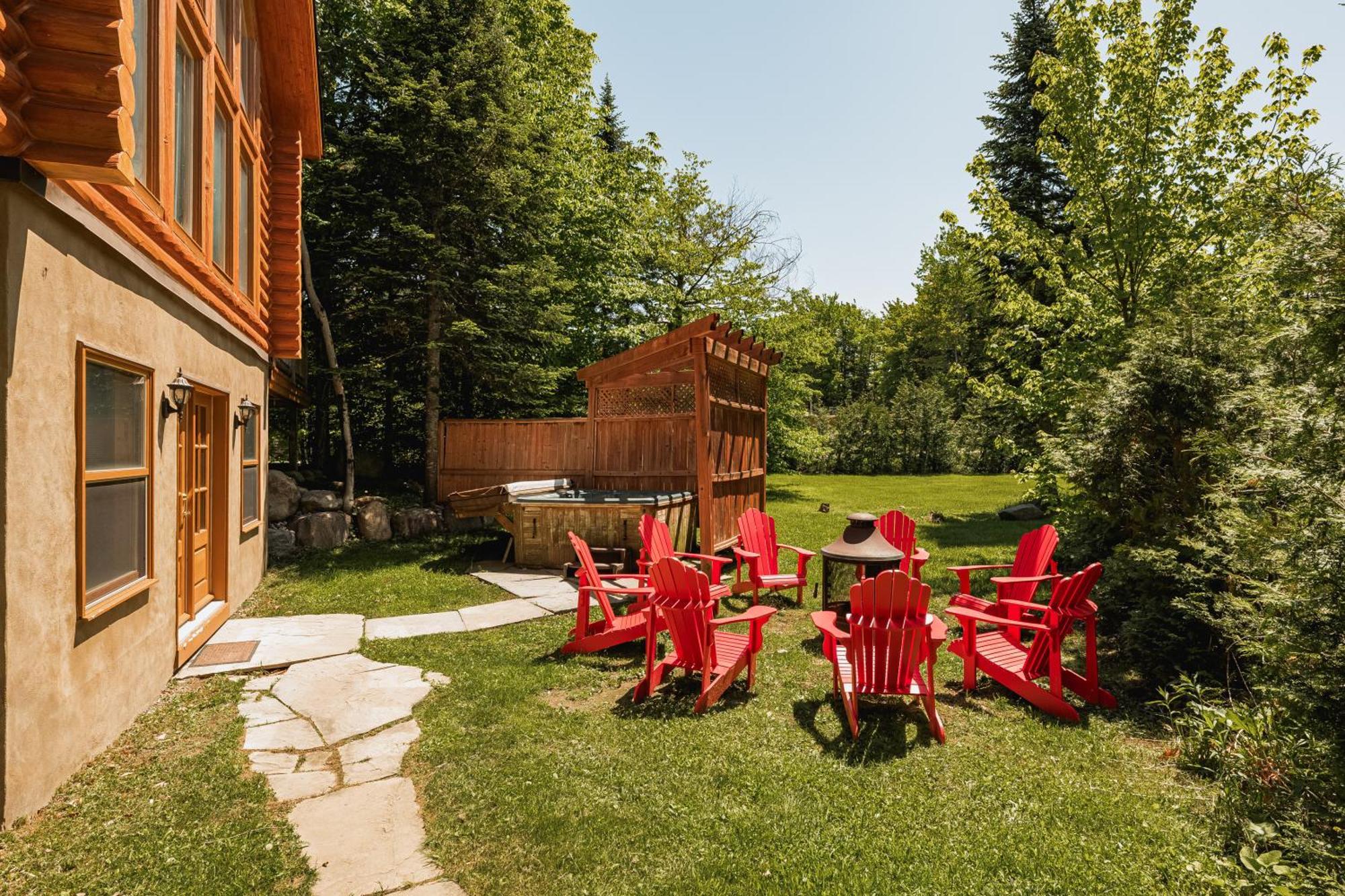 Fiddler Lake Resort Chalet 4 Cerf Mille-Isles Luaran gambar